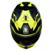 Integrální helma AGV K7 E2206 GLIMPSE BLACK/YELLOW FLUO