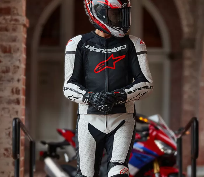 Alpinestars GP Force Luvr black/white/red fluo vel. 54