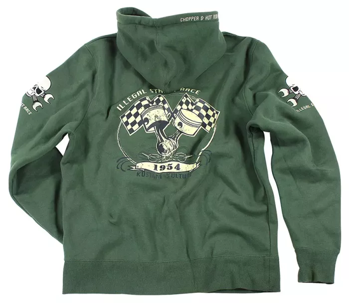 Mikina Rusty Pistons RPSWM14 Grant green vel. 2XL