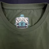 Pánské tričko Sparks Triton khaki