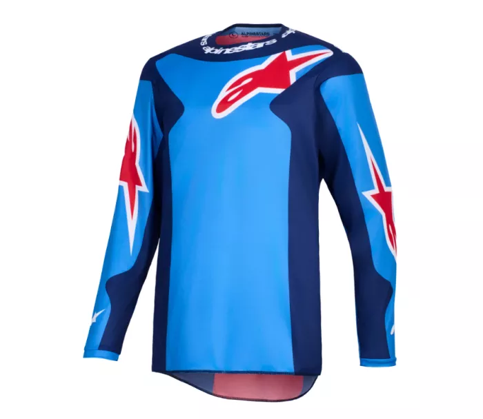 Alpinestars Fluid Grid blue/red vel. 2XL