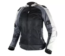 Dámská bunda na moto XRC Haderg AIR 2.0 fluo/grey