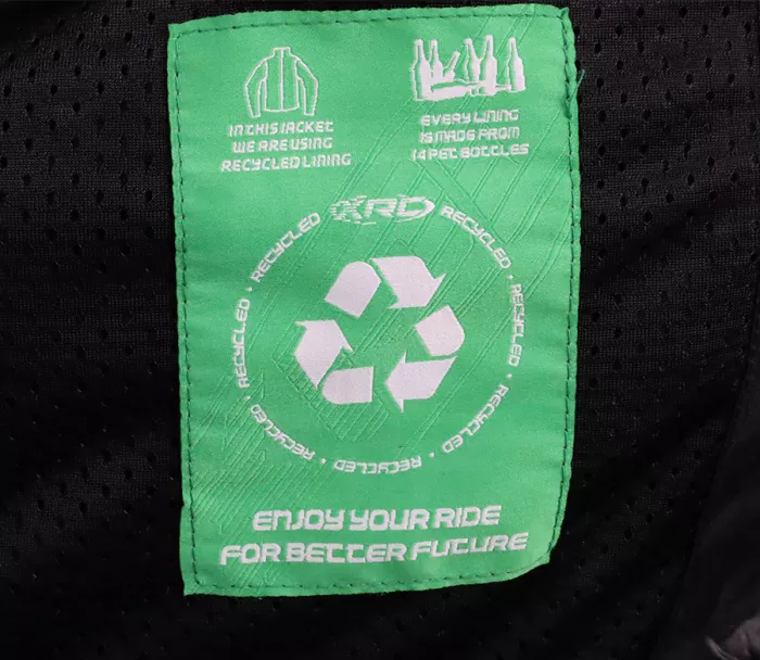 Dámská bunda na moto XRC Haderg AIR 2.0 fluo/grey