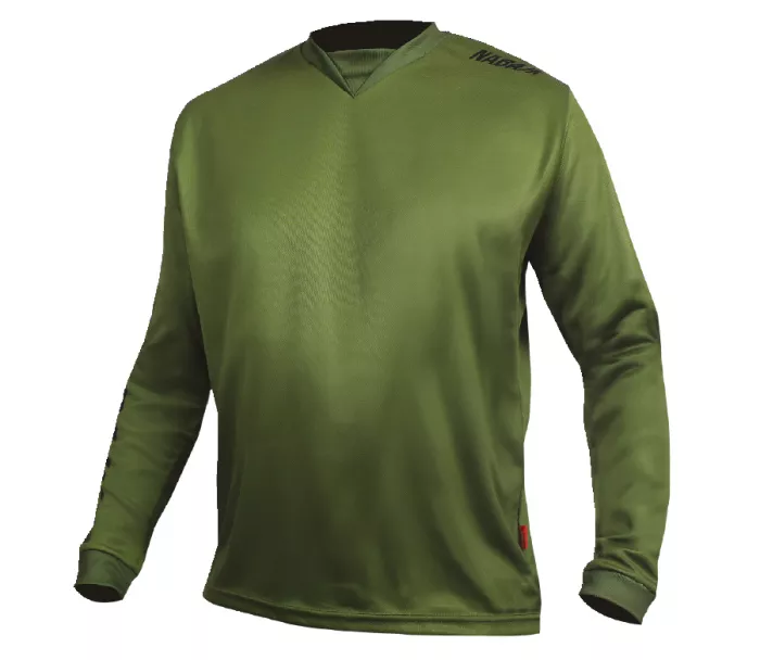 Pánský dres Nabajk Hainey long sleeve khaki