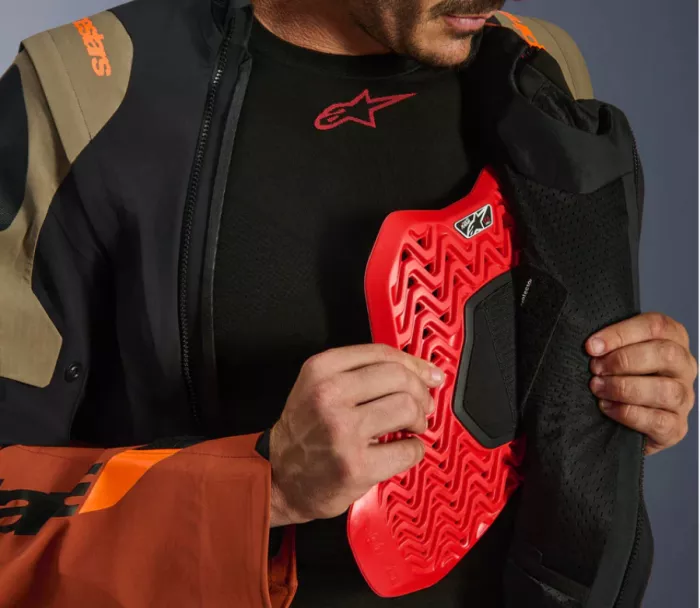 Bunda na moto Alpinestars Halo Pro Drystar XF laminated walnut/rusty/black