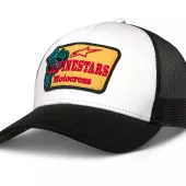 Kšiltovka Alpinestars Hardware Trucker white/black