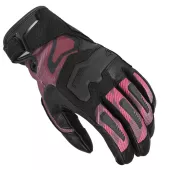 Dámské rukavice Macna Haros 2.0 black/bordeaux/pink