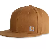 Čepice CARHARTT FIRM DUCK FLAT BRIM CARHARTT®BROWN