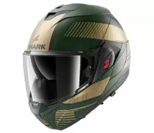 Překlápěcí helma na moto Shark GUQ OXO SIKTER Mat