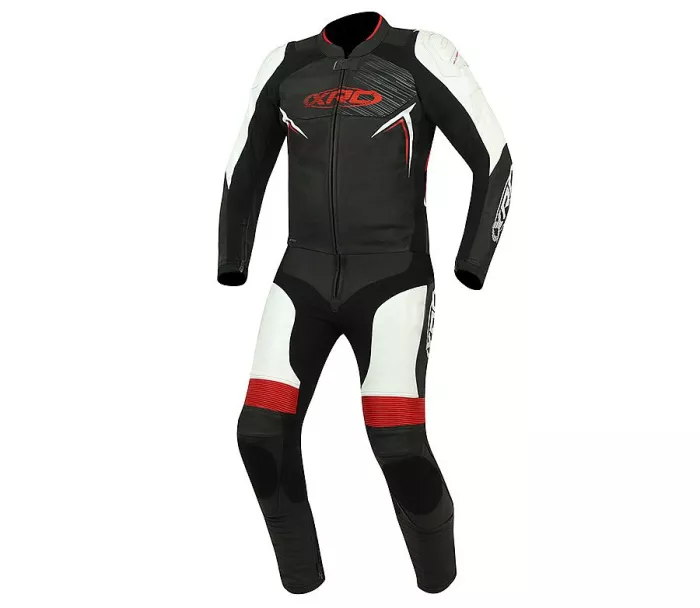 Výhodný set: Kombinéza XRC Heilig blk/white/red + Alpinestars Tech-Air 5 vesta