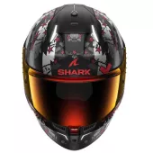 Přilba na moto Shark KUR SKWAL i3 HELLCAT Mat Black Chrom Red