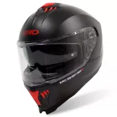 Helma na moto XRC Sinister R matt black/red