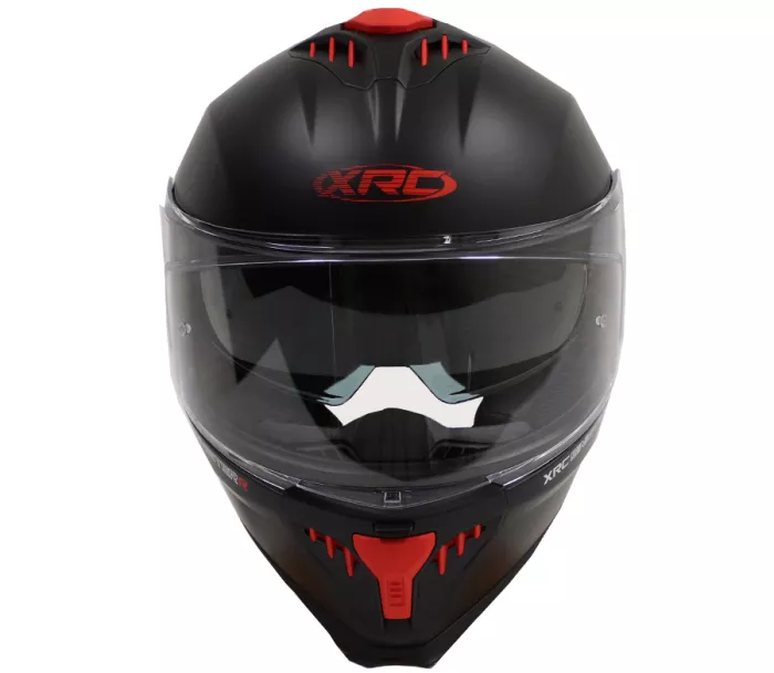 Helma na moto XRC Sinister R matt black/red