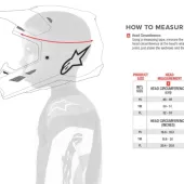 Dětská helma Alpinestars SM3 Wurx blue/red/white/black glossy
