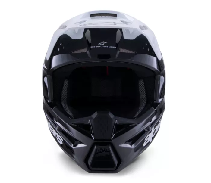 Alpinestars 830 0726 1546 SM3 Radium black/white/grey glossy helmet vel. L