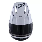 Alpinestars 830 0726 1546 SM3 Radium black/white/grey glossy helmet vel. L