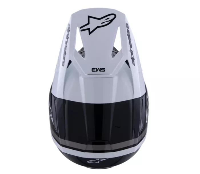 Alpinestars 830 0726 1546 SM3 Radium black/white/grey glossy helmet vel. L