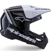 Alpinestars 830 0726 1546 SM3 Radium black/white/grey glossy helmet vel. L
