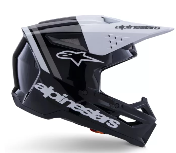 Alpinestars 830 0726 1546 SM3 Radium black/white/grey glossy helmet vel. L