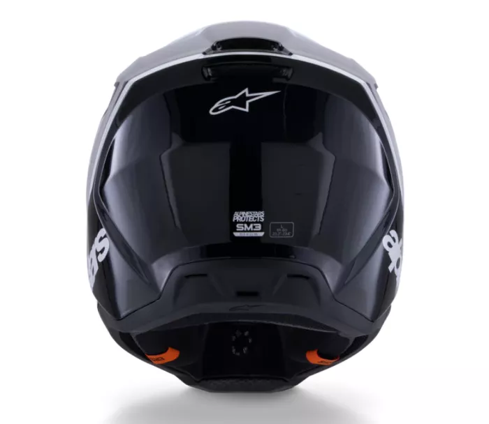 Alpinestars 830 0726 1546 SM3 Radium black/white/grey glossy helmet vel. L