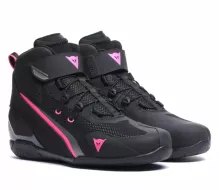 Dámské boty Dainese HERIAN AIR SHOES WMN BLACK/FLUO PINK