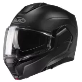 Překlápěcí helma na moto HJC i100 Solid semi flat black