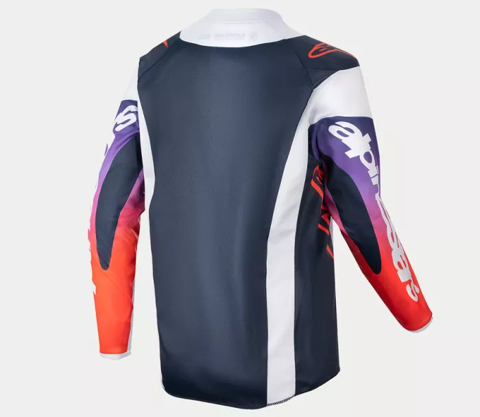 Dětský MX dres Alpinestars Youth Racer Hoen grey/orange/black