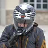 Helma na motorku Caberg Drift Evo II Horizon matt grey/black/white
