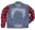 Bunda na moto Rusty Pistons RPSWM16 Hoxie 2.0 men red vel. 3XL