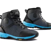 Boty na moto Falco 505 Hyke black/cyan