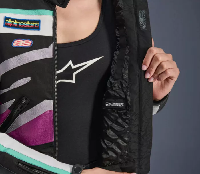 Alpinestars 331 0126 1612 Idles black/off white/purple vel. M