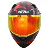 Helma na moto XRC Illustrator matt red