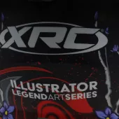 Helma na moto XRC Illustrator matt red