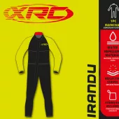 Pláštěnka XRC 21103 Irandu black/yellow fluo