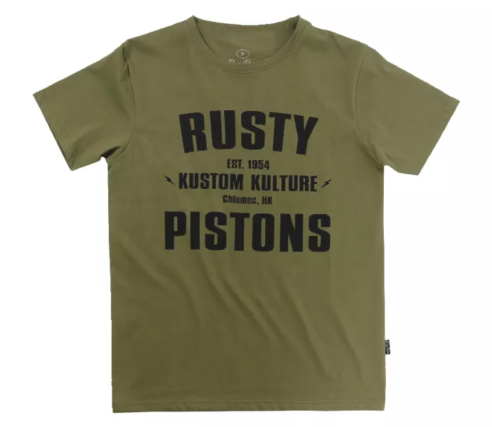 Rusty Pistons RPTSM94 Irwindale khaki triko