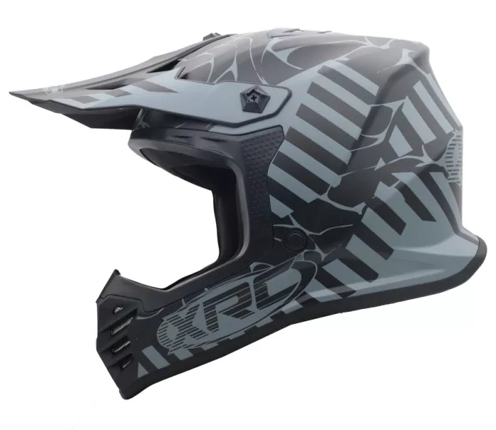 Dětská helma XRC MX Jasper 2.0 black/grey