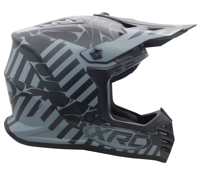 Dětská helma XRC MX Jasper 2.0 black/grey