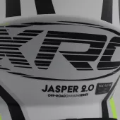 XRC MX Jasper Youth 2.0 black/white/fluo vel. YL