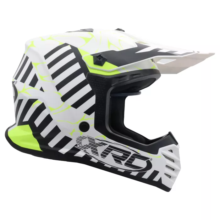 XRC MX Jasper Youth 2.0 black/white/fluo vel. YL