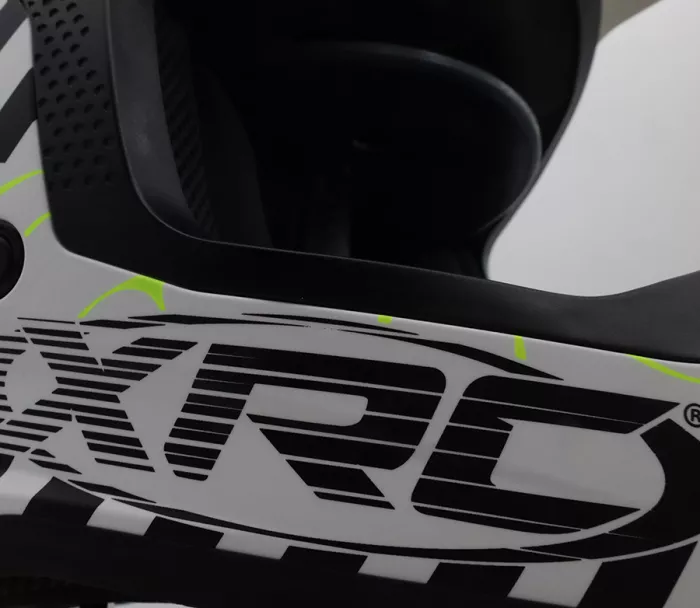 XRC MX Jasper Youth 2.0 black/white/fluo vel. YL