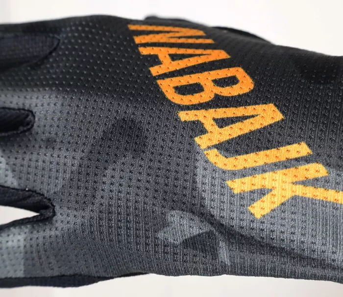 Nabajk Jesteed men gloves camo/black/orange vel. S