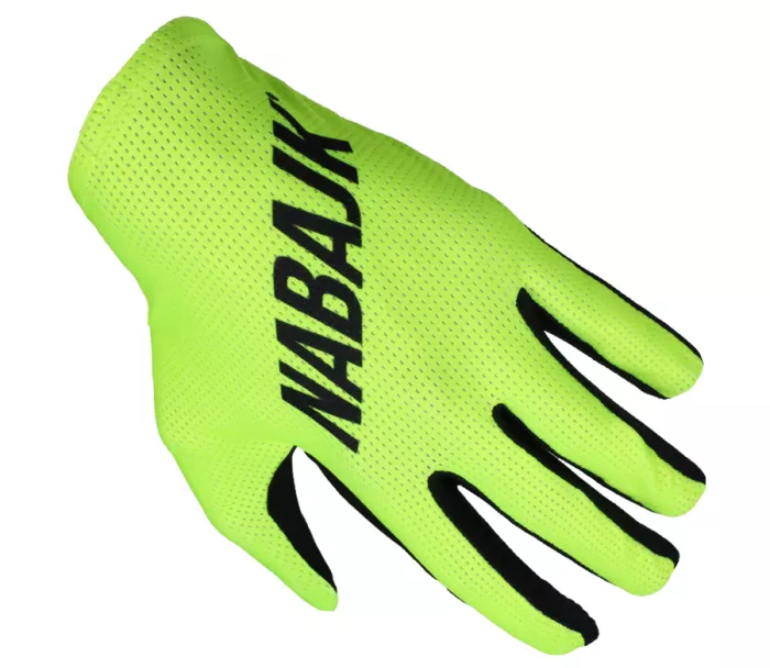 Nabajk Jesteed men gloves fluo/black vel. S