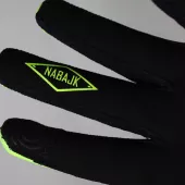 Nabajk Jesteed men gloves fluo/black vel. S