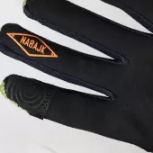 Nabajk Jesteed youth boys gloves khaki/black/orange vel. 9Y-10Y