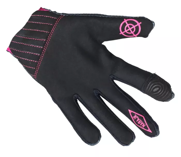Nabajk Jesteed youth girls gloves black/pink vel. 7Y-8Y