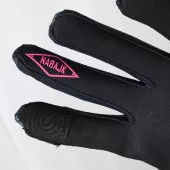 Nabajk Jesteed youth girls gloves black/pink vel. 7Y-8Y