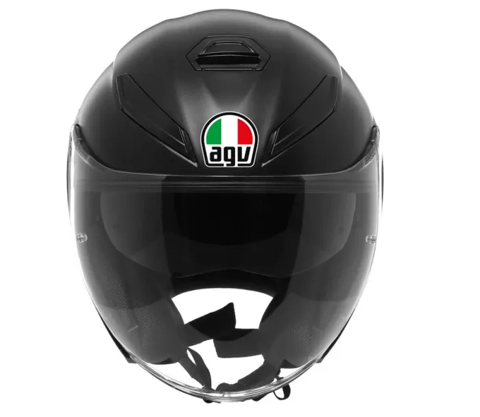 Otevřená helma AGV K5 JET EVO ECE 22.06 MONO MATT BLACK