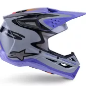 Helma na motokros Alpinestars Jettson SM3 grey/purple/black
