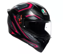 Helma na moto AGV K1S E2206 SLING MATT BLACK/PINK
