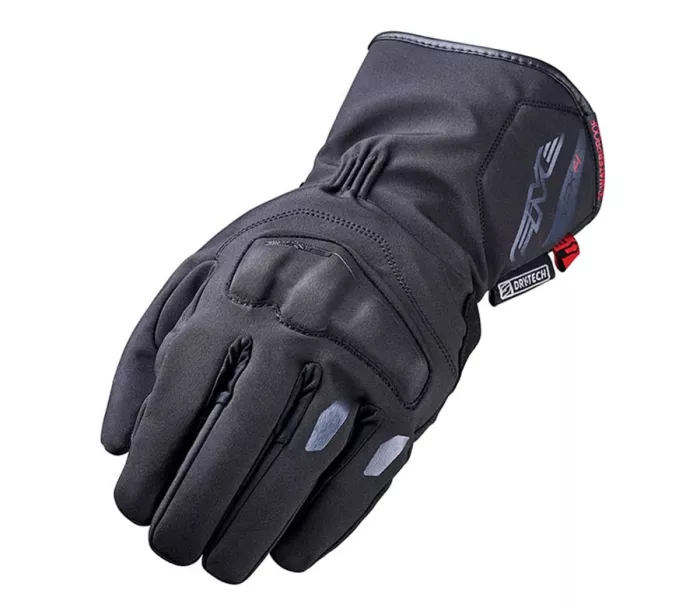 Dětské rukavice na moto Five WFX4 KID WP black winter